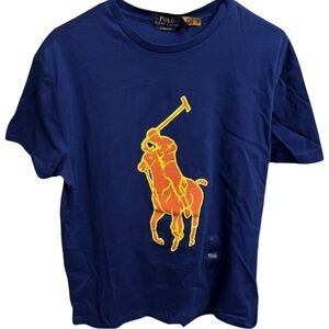 Polo Ralph Lauren Classic Fit Big Pony T-Shirt MD Short Sleeve Jersey Tshirt Tee